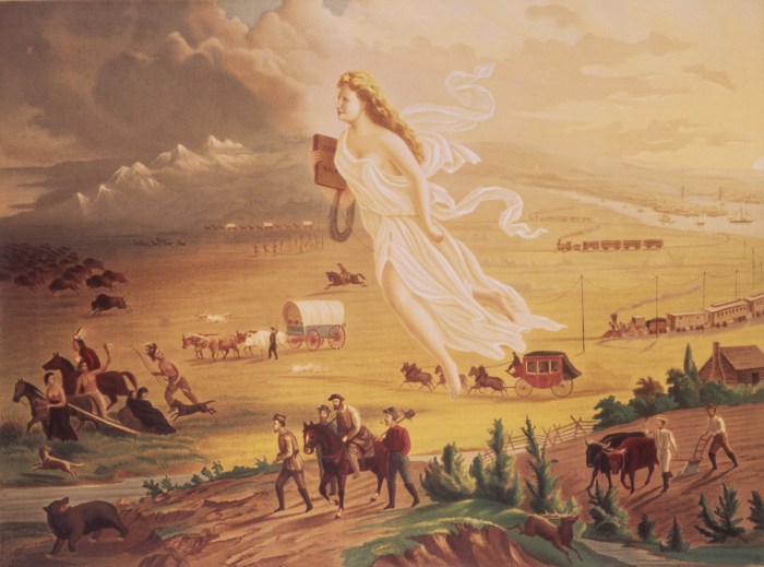 Manifest destiny art history definition